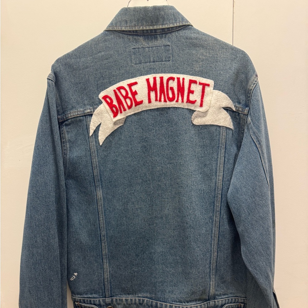 Vintage wrangler denim jacket Valentine’s day